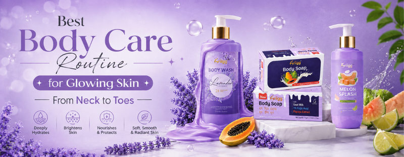 Best Body Care Routine for Glowing Skin - From Neck to Toes