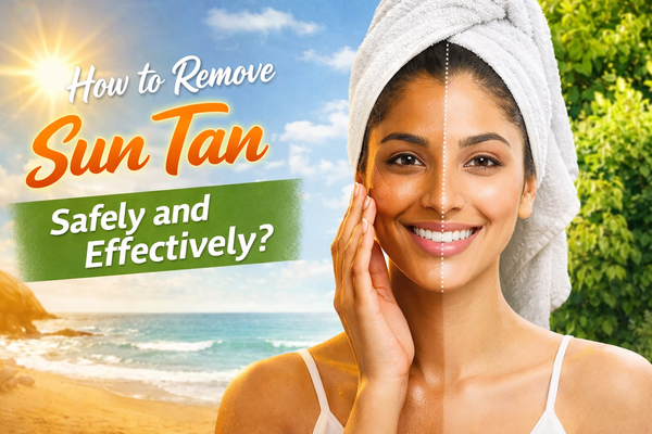 How to Remove Sun Tan Safely and Effectively?