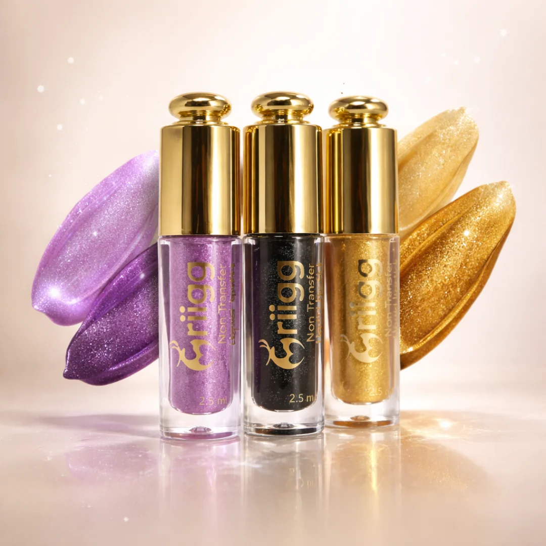 Glitter Liquid Lipstick, Non-Transfer & Long Lasting Party & Special Wear (Pack of 3, 2.5ml each)