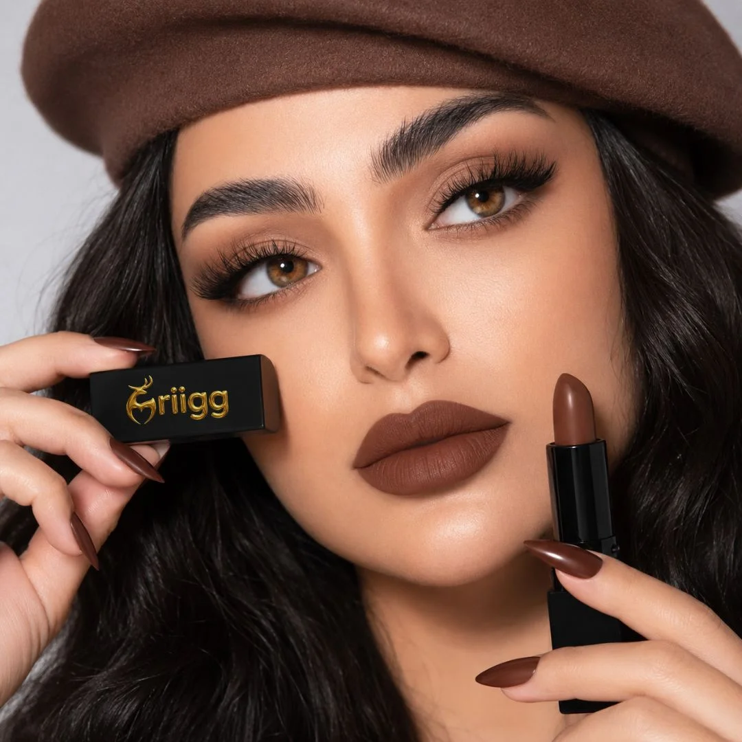 Mriigg Matte Lipstick Shade 08 Rid | 12-Hour Long Stay, Intense Color Payoff