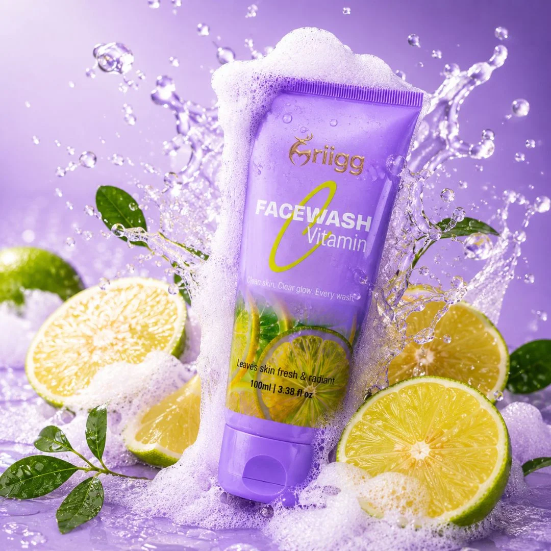MRIIGG Vitamin C Facewash for Bright & Glowing Skin | Deep Cleansing Face Wash 100ml
