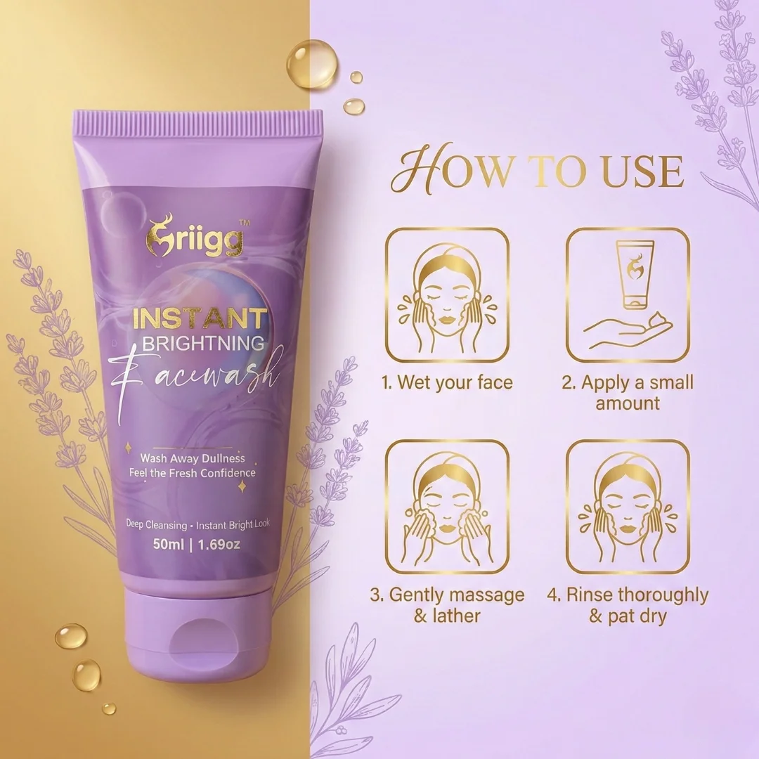 MRIIGG Instant Brightening Face Wash 50ml