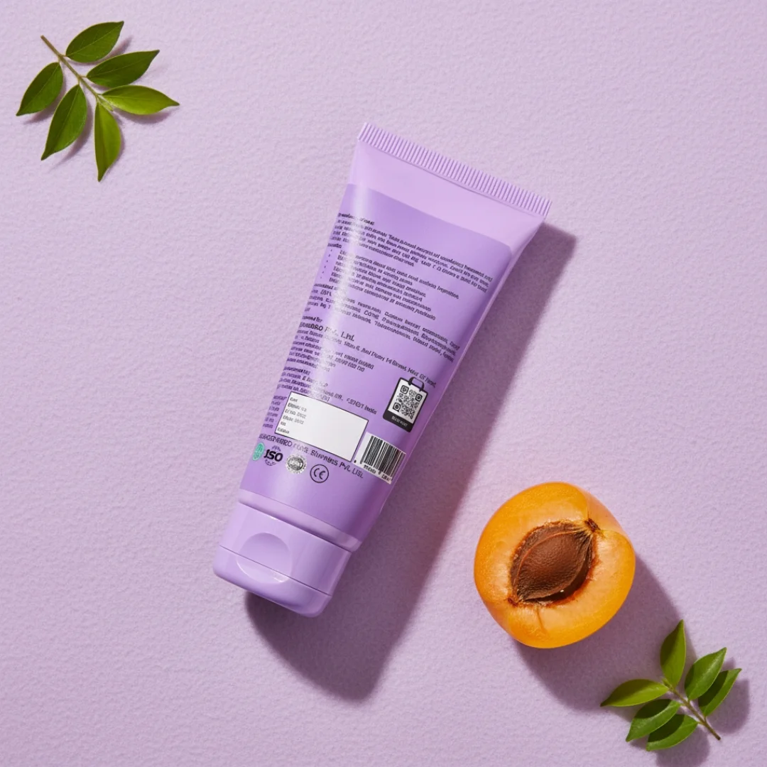 MRIIGG Scrubbing Facewash with Vitamin C & Apricot 50ml