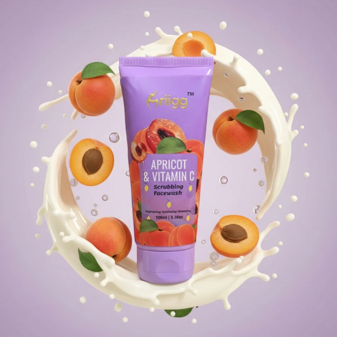 MRIIGG Scrubbing Facewash with Vitamin C & Apricot 100ml