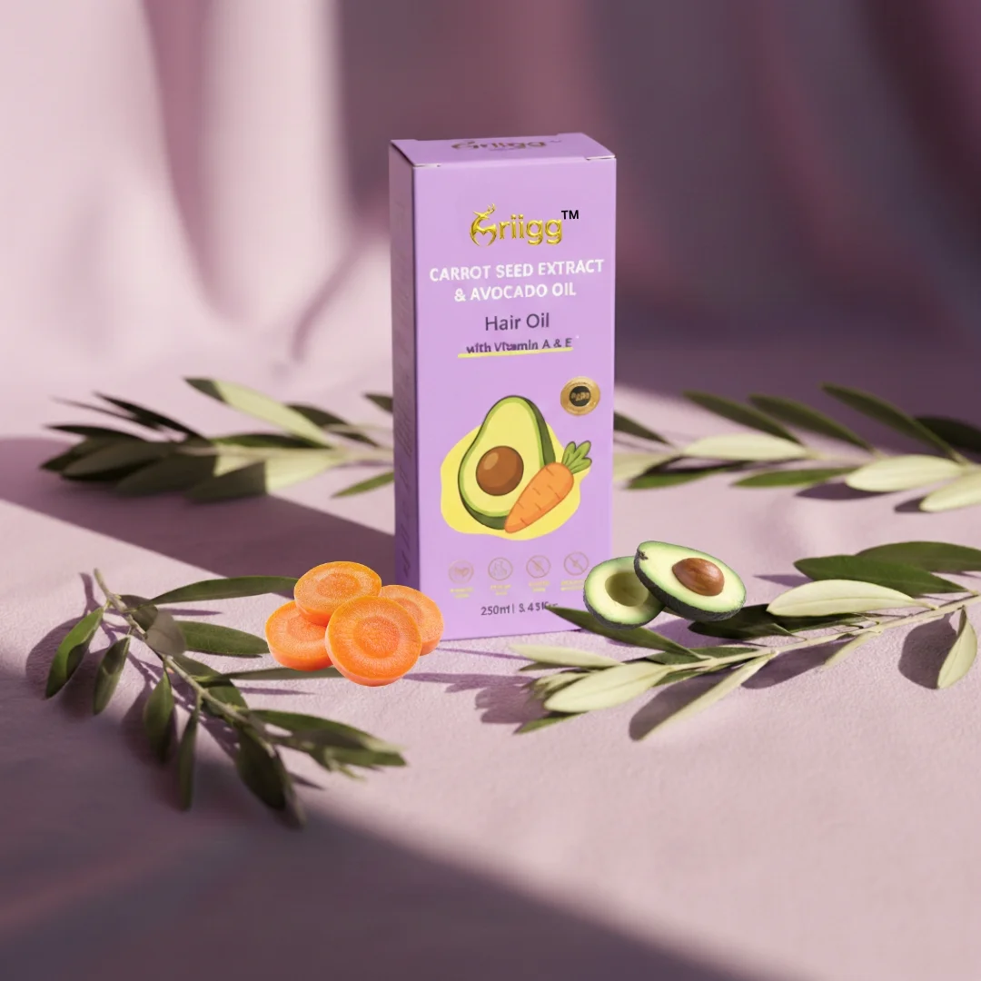MRIIGG Carrot Seed & Avocado Oil Hair Oil 250ml