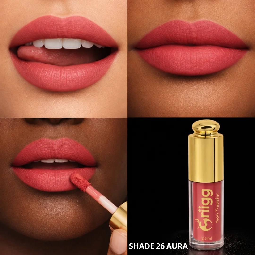 MRIIGG Non-Transfer Liquid Lipstick shade 26 Aura