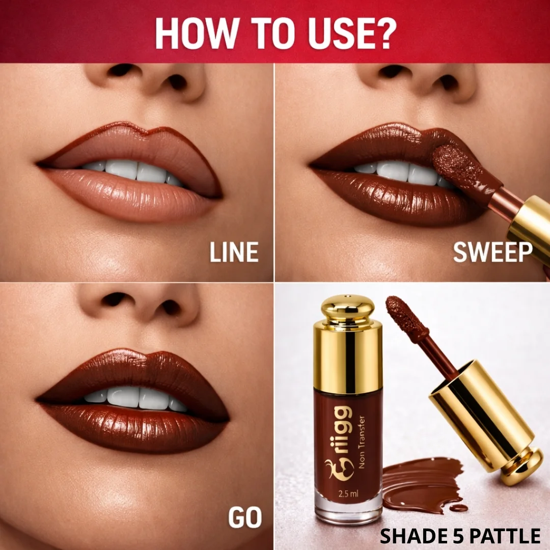 MRIIGG Non-Transfer Liquid Lipstick shade 5 Pattle