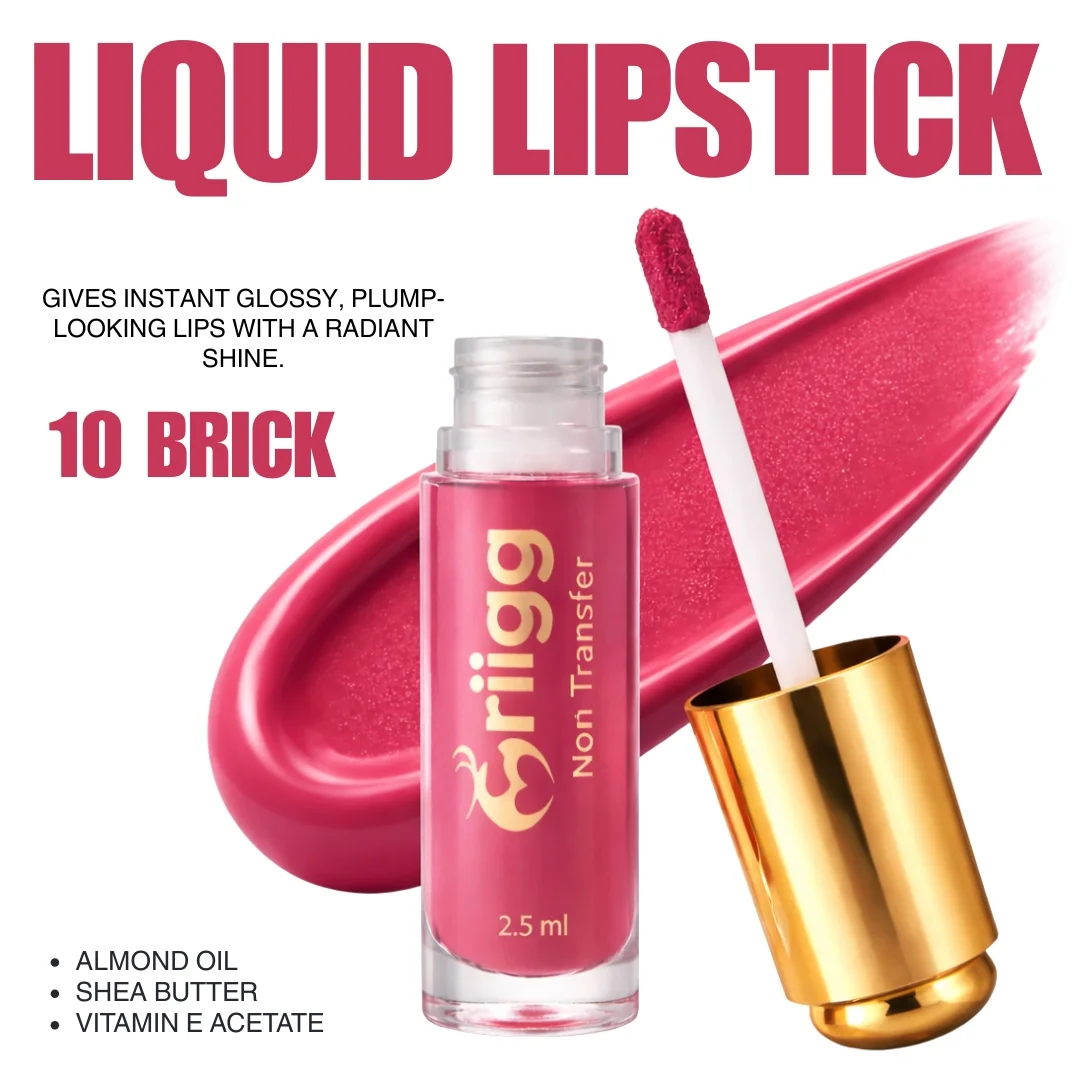 MRIIGG Non-Transfer Liquid Lipstick shade 10 Brick