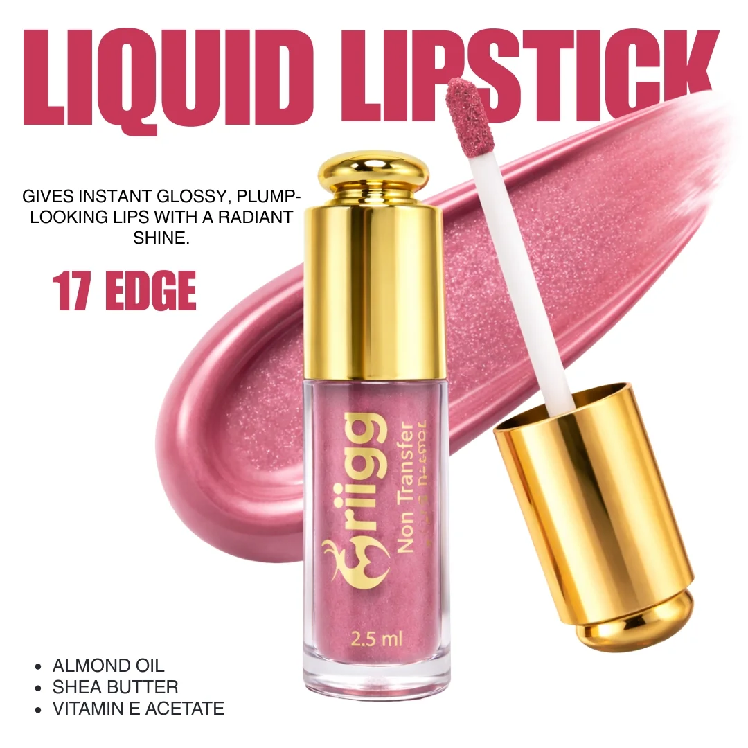 MRIIGG Non-Transfer Liquid Lipstick shade 17 Edge