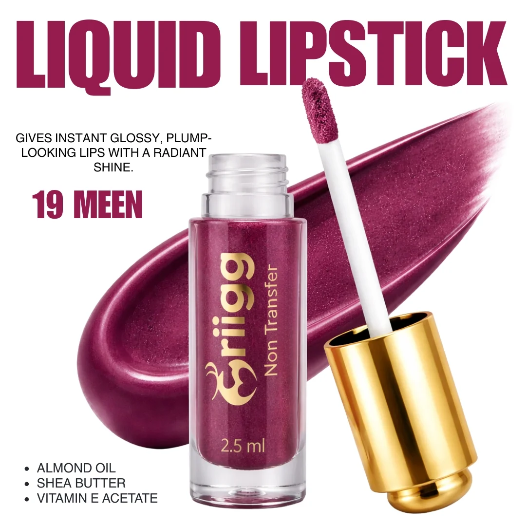 MRIIGG Non-Transfer Liquid Lipstick shade 19 Meen