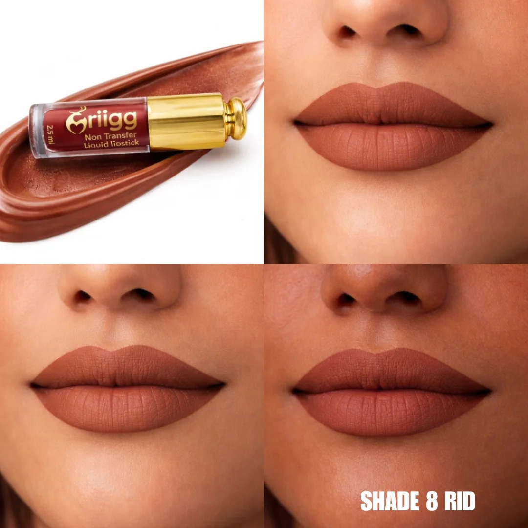 MRIIGG Non-Transfer Liquid Lipstick shade 8 Rid