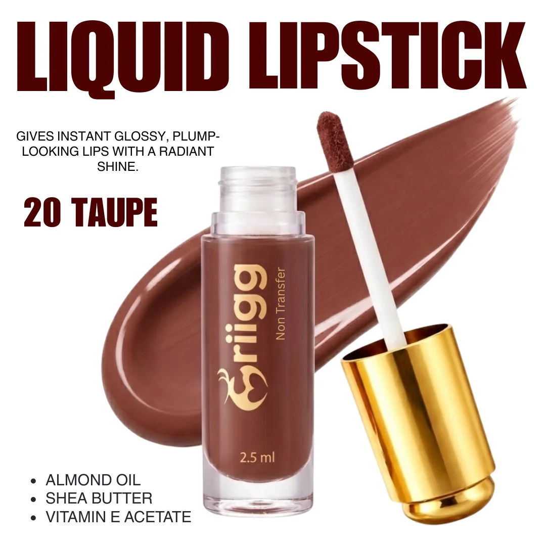 MRIIGG Non-Transfer Liquid Lipstick shade 20 Taupe