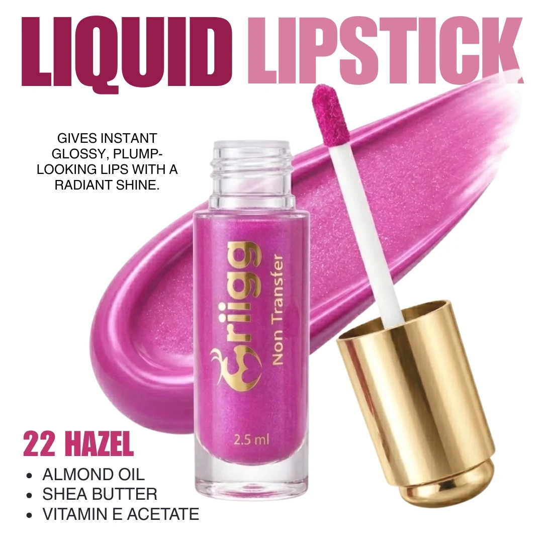 MRIIGG Non-Transfer Liquid Lipstick shade 22 Hazel