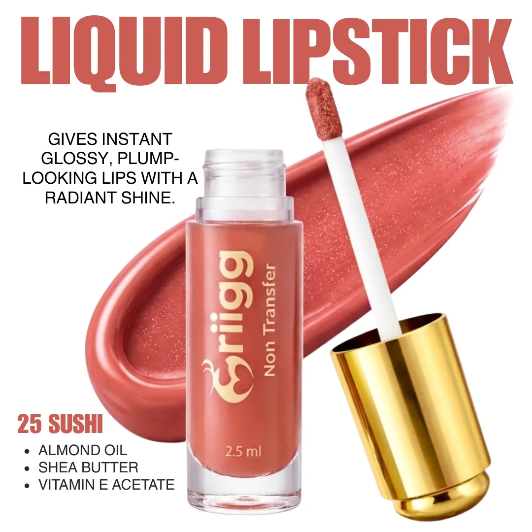 MRIIGG Non-Transfer Liquid Lipstick shade 25 Sushi