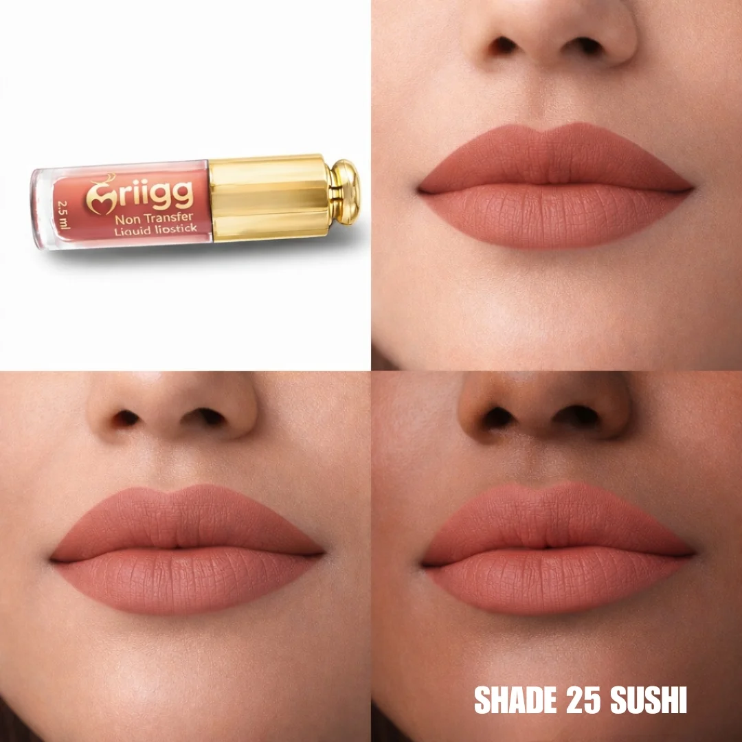 MRIIGG Non-Transfer Liquid Lipstick shade 25 Sushi