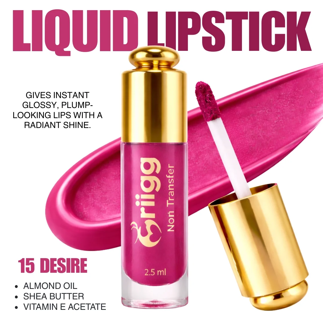 MRIIGG Non-Transfer Liquid Lipstick shade 15 Desire