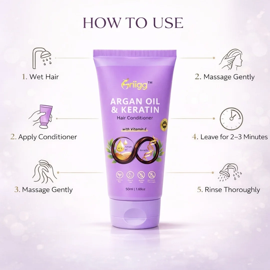 MRIIGG Argan Oil & Keratin Hair Conditioner 50ml