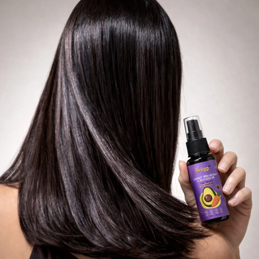 MRIIGG Carrot Seed & Avocado Oil Hair Serum with Vitamin A + E 50ml