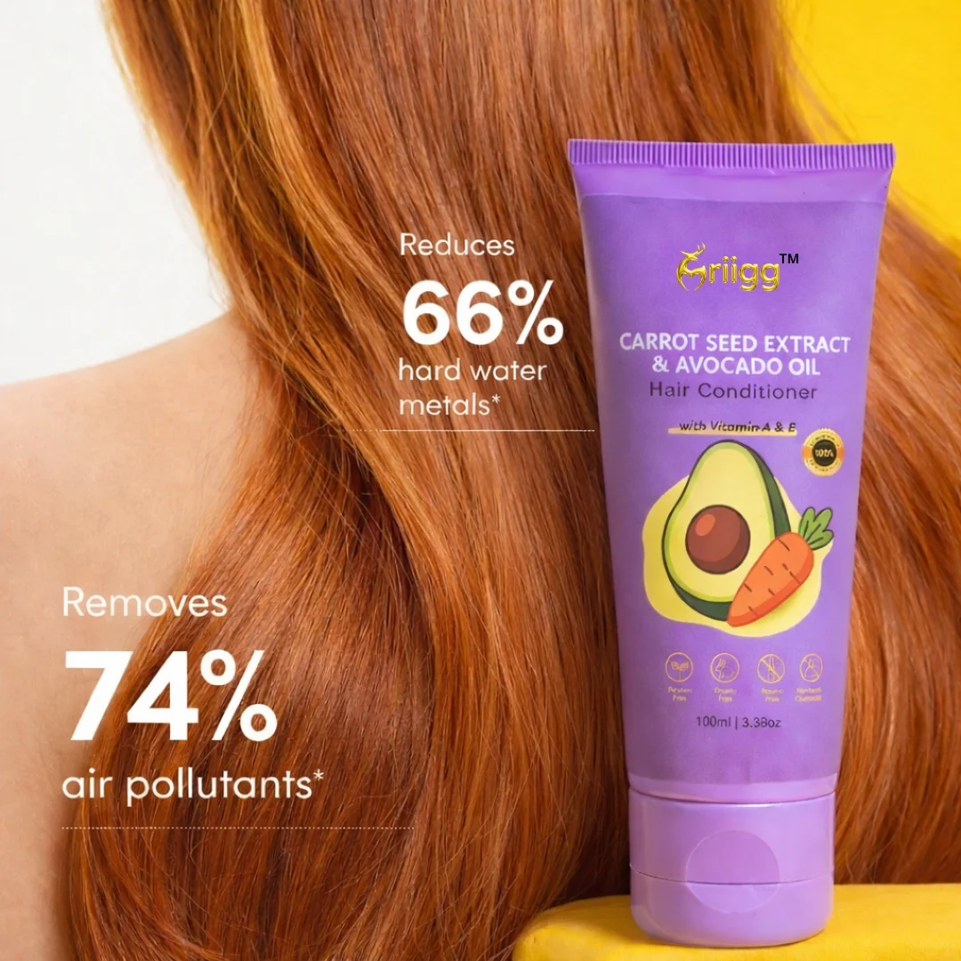 MRIIGG Carrot Seed & Avocado Oil Hair Conditioner with Vitamin A + E 100ml