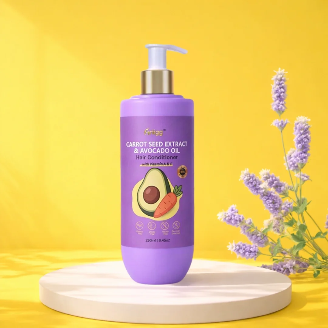 MRIIGG Carrot Seed & Avocado Oil Hair Conditioner with Vitamin A + E 250ml