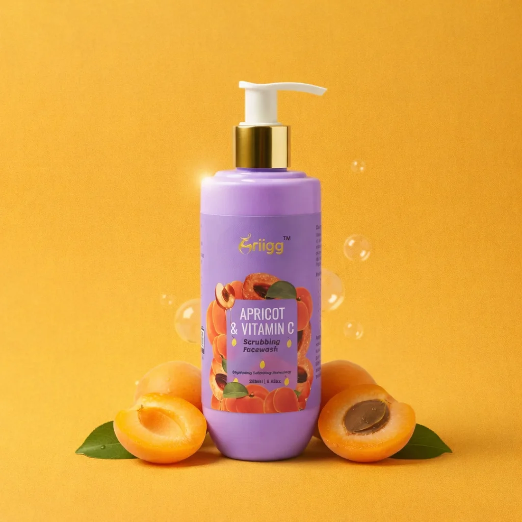 MRIIGG Scrubbing Facewash with Vitamin C & Apricot 250ml