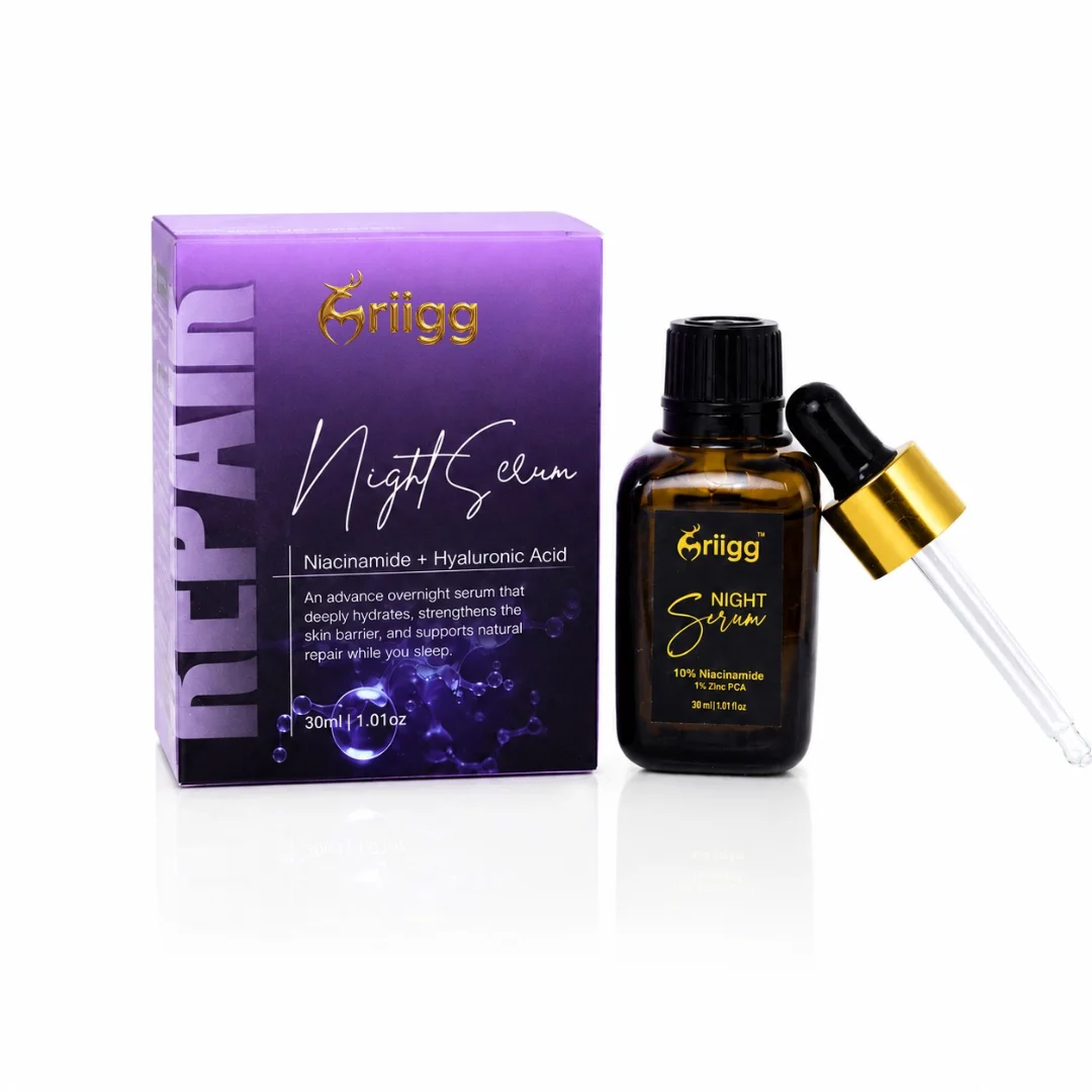 MRIIGG Hydrating & Repair Night Serum with Niacinamide & Hyaluronic Acid 30 ml