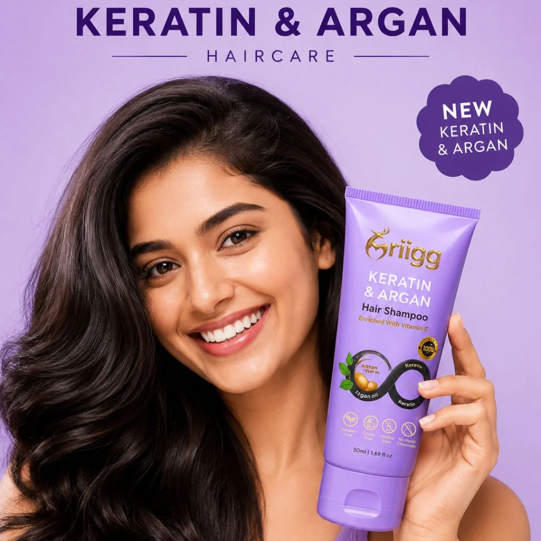 MRIIGG Argan Oil & Keratin Hair Shampoo 50ml