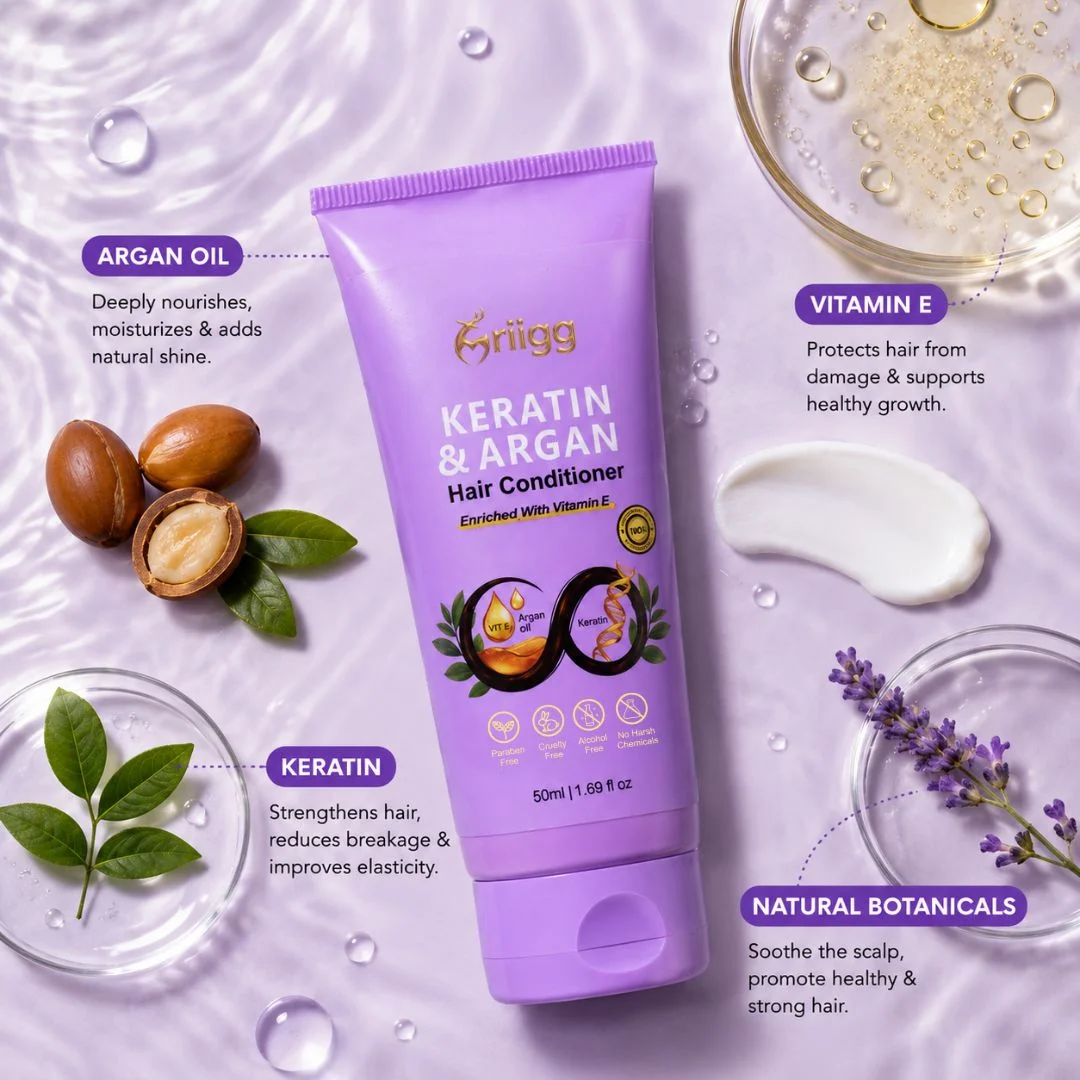 MRIIGG Argan Oil & Keratin Hair Conditioner 50ml