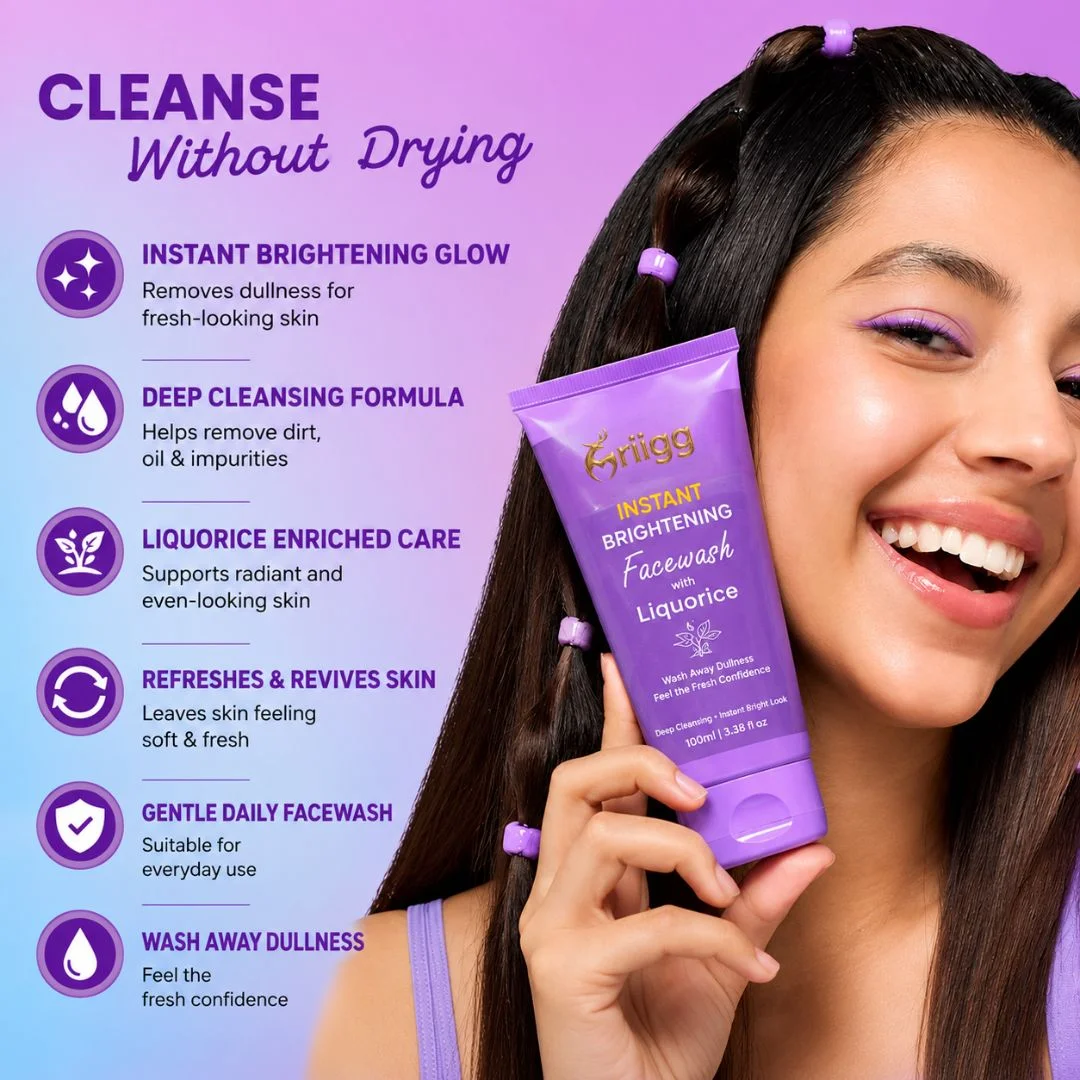 MRIIGG Instant Brightening Face Wash 100ml