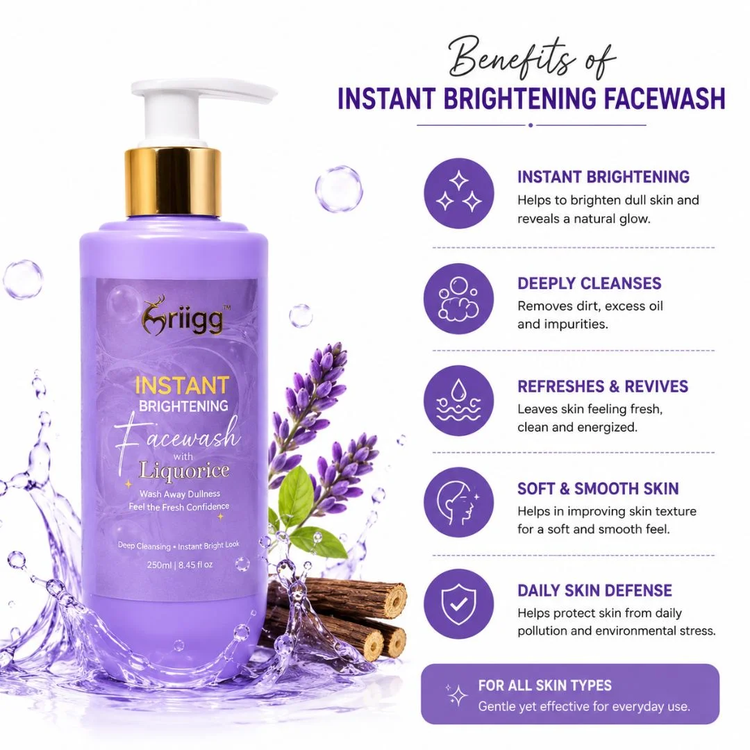 MRIIGG Instant Brightening Face Wash 250ml
