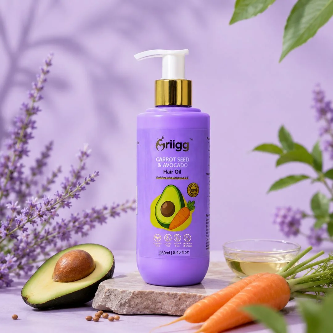 MRIIGG Carrot Seed & Avocado Oil Hair Oil 250ml
