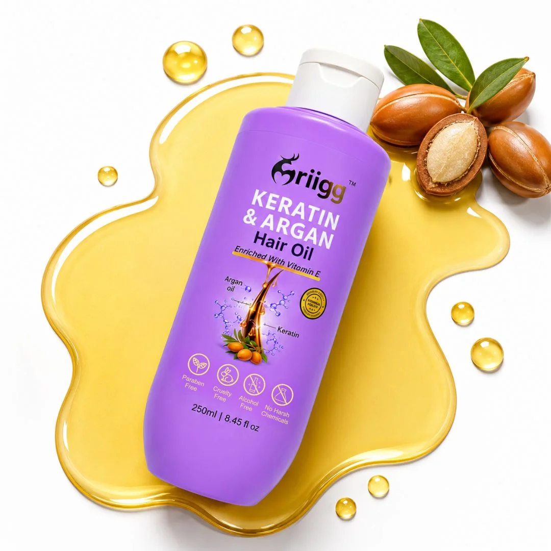 MRIIGG Argan Oil & Keratin Hair Oil 250ml